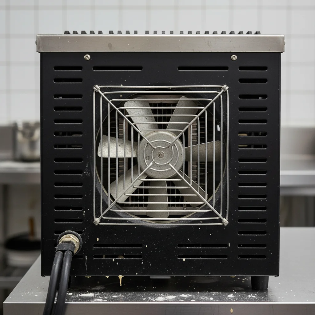 중고업소용인덕션 - 쿨링팬 소음 체크 필수