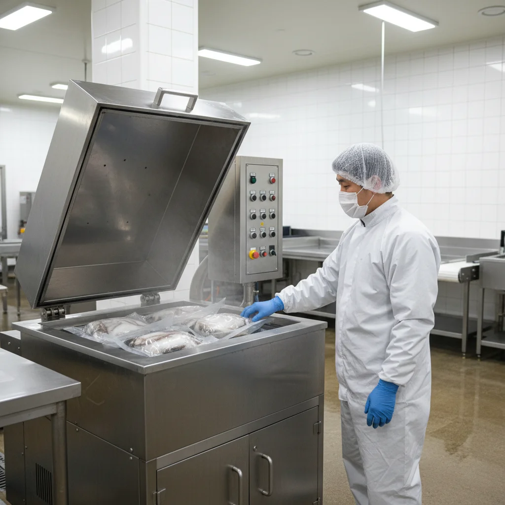 포장기계 - 챔버형 진공포장기 실사용