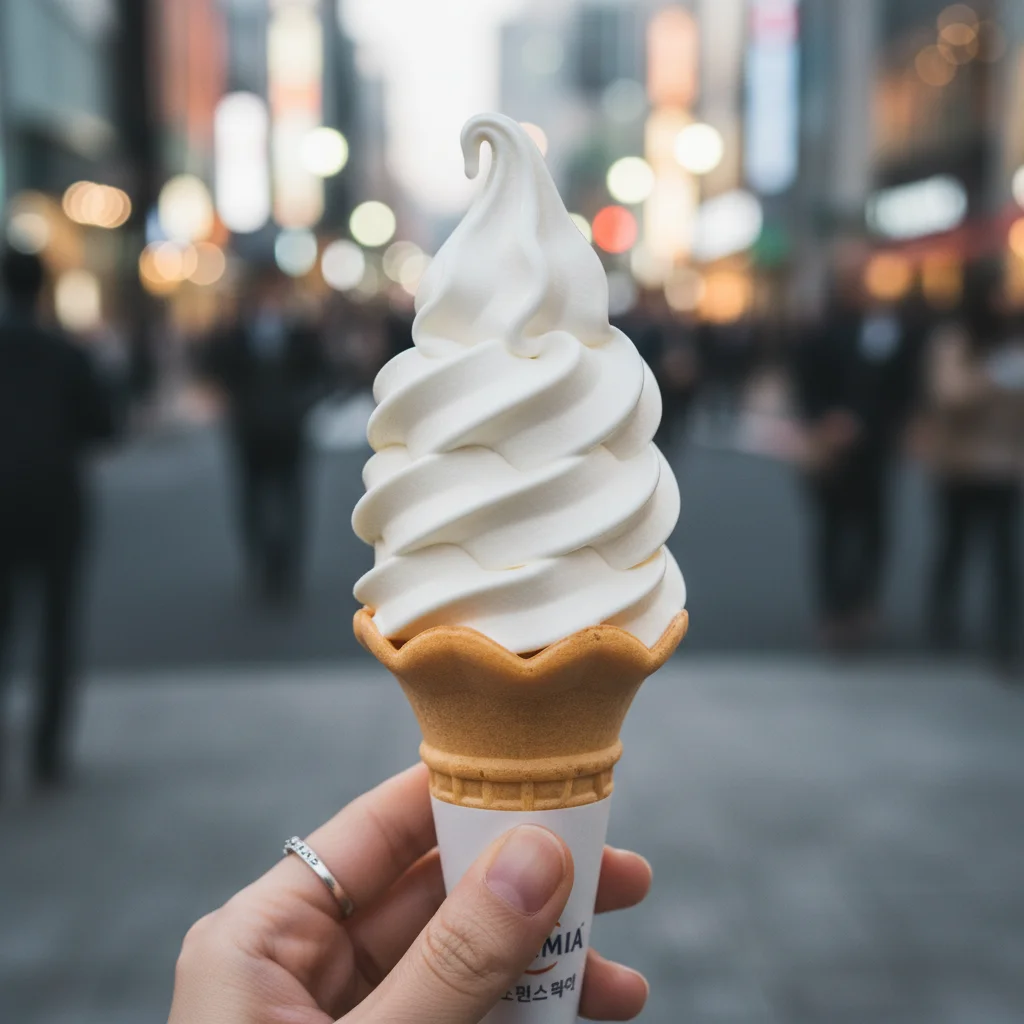 크레미아아이스크림 - 프리미엄 실크 텍스처