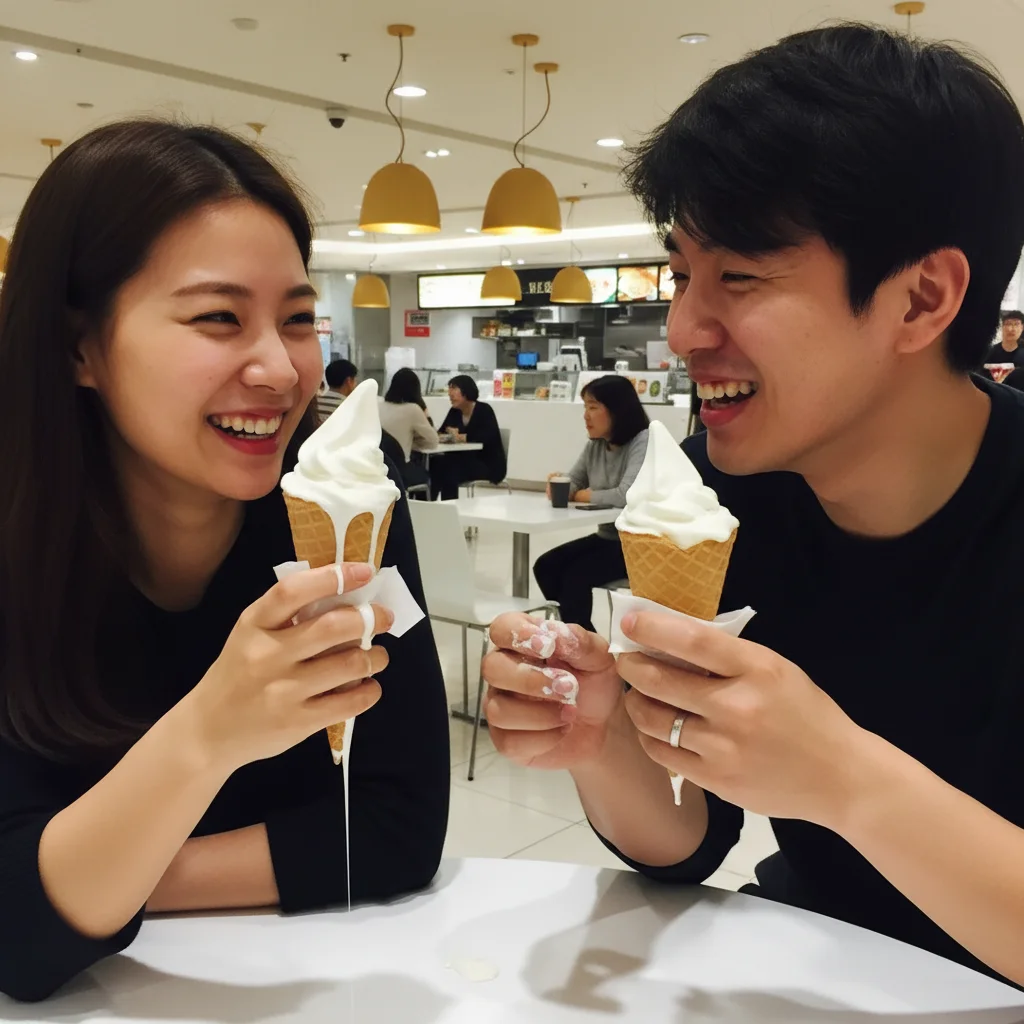 크레미아아이스크림 - 녹기 전에 드세요