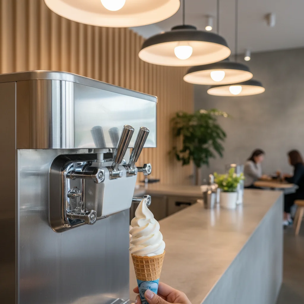 업소용소프트아이스크림기계 - 매장 맞춤형 기계 선택법