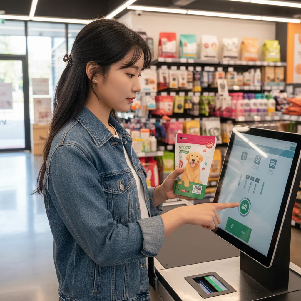 아무도없개창업 - 키오스크 결제 장면