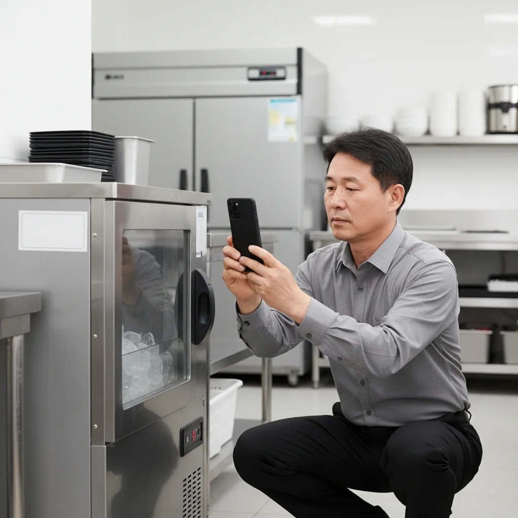 제빙기매입 - 모델명 사진 전송 필수