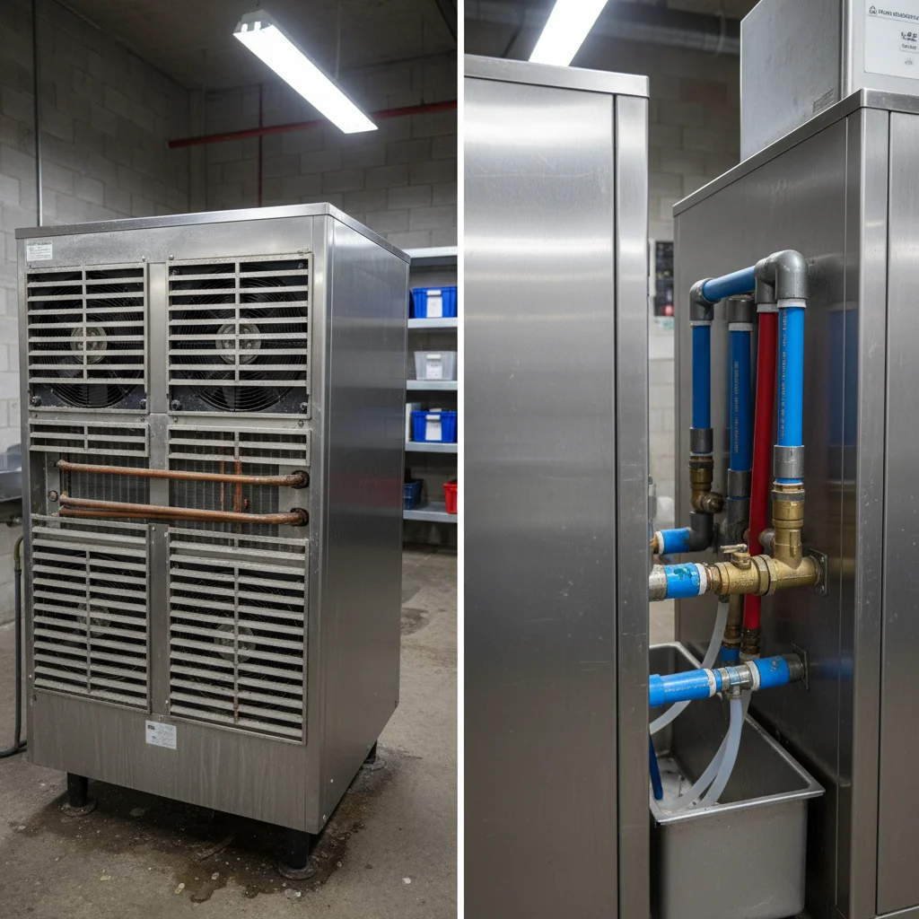 대용량제빙기렌탈 - 냉각 방식의 차이