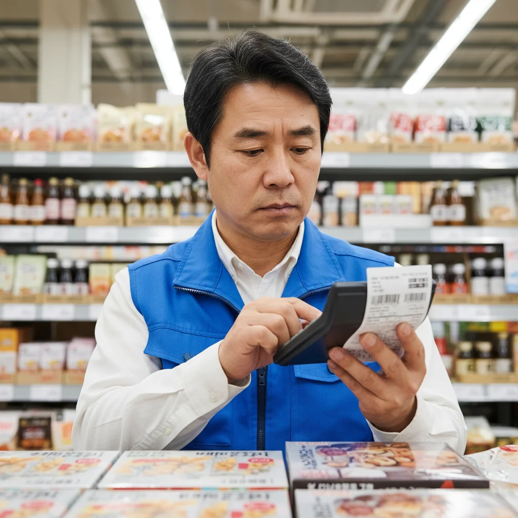 일본소호무역 - 마진율 계산하는 상인