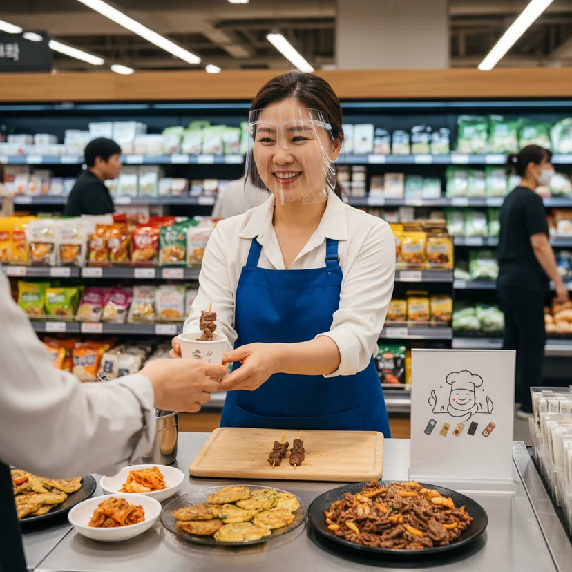 대전주부알바 - 마트 시식 알바 현실