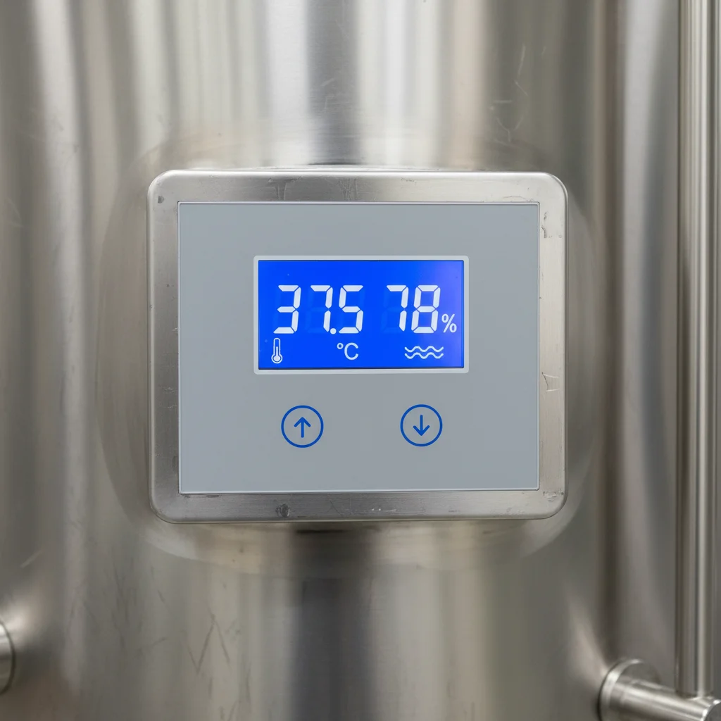 업소용발효기 - 디지털 제어 패널