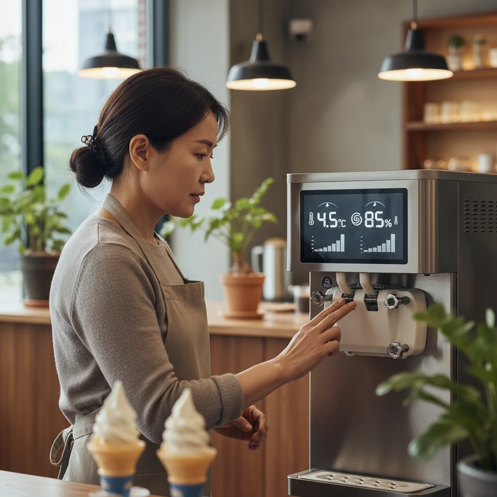 아이스크림제조기계 - 적정 판매량 설정 노하우