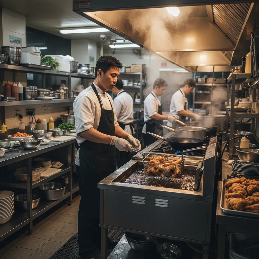 가스튀김기 - 가스비 잡는 튀김기 비밀