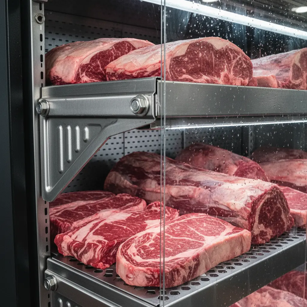 육류오픈다단쇼케이스 - 튼튼한 선반 필수