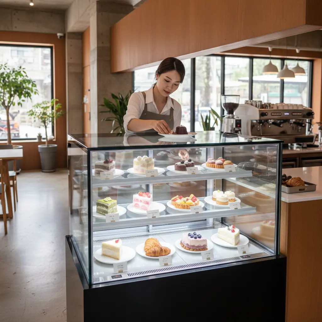 디저트LED쇼케이스 - 매장의 얼굴 쇼케이스