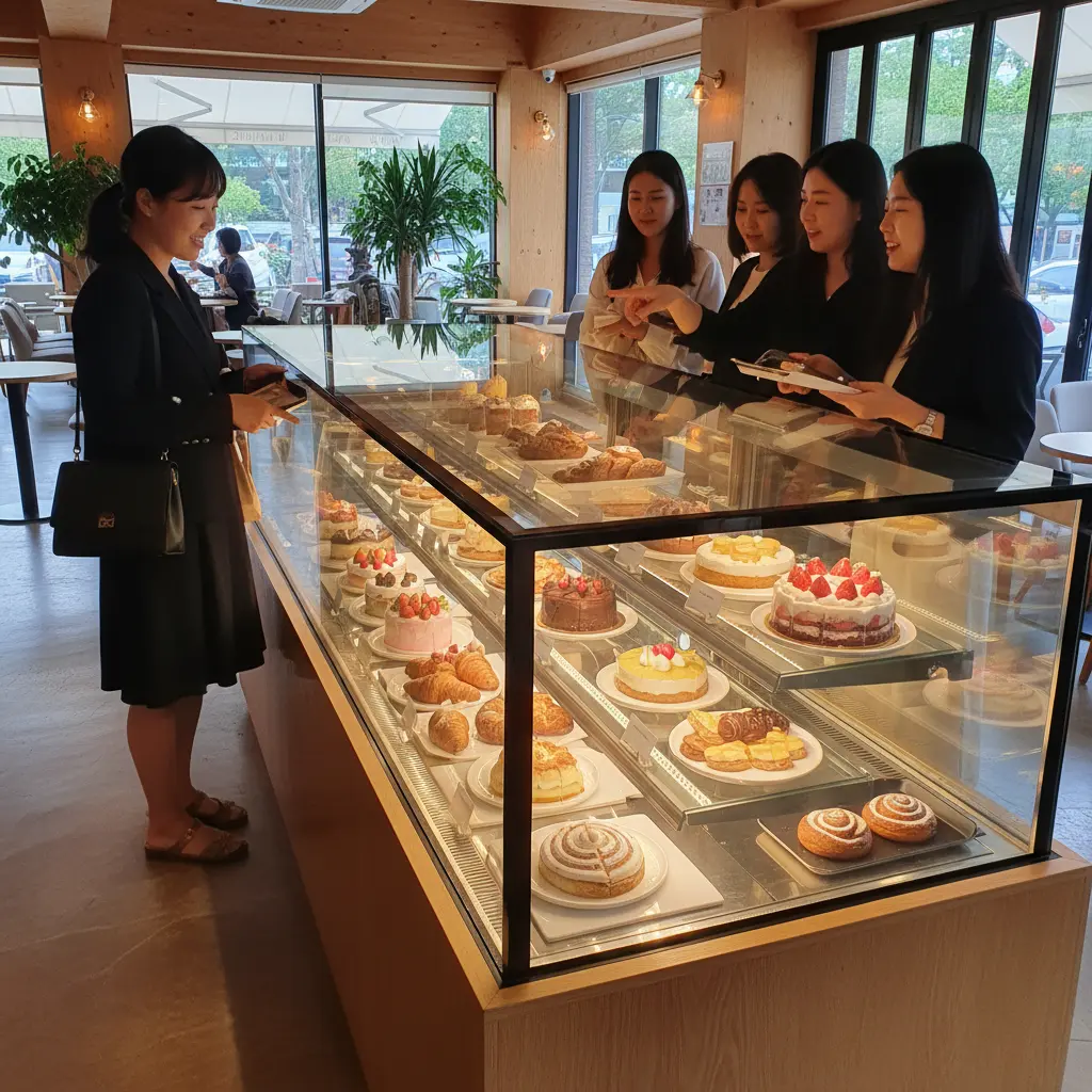 디저트오픈다단쇼케이스 - 매장 매출을 올리는 디저트 진열 전략