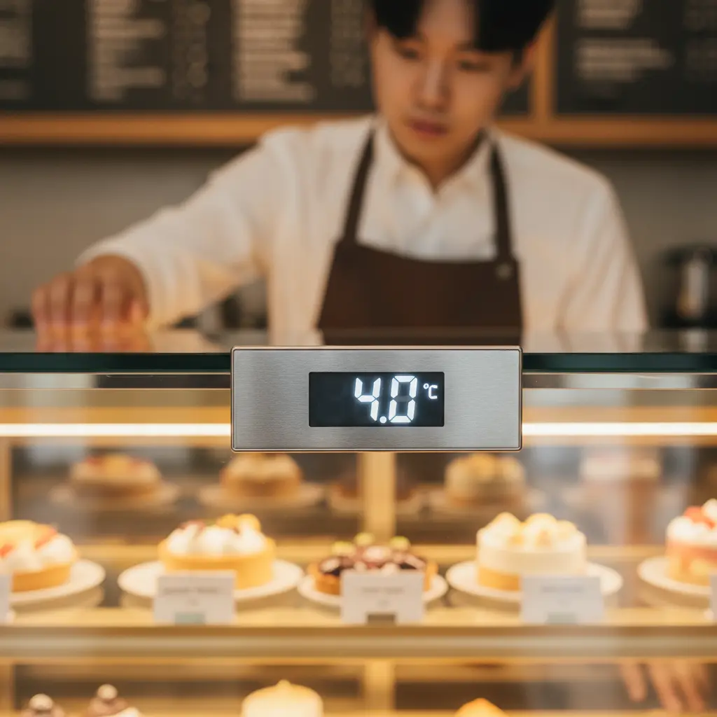 디저트오픈다단쇼케이스 - 적정 온도 유지가 핵심