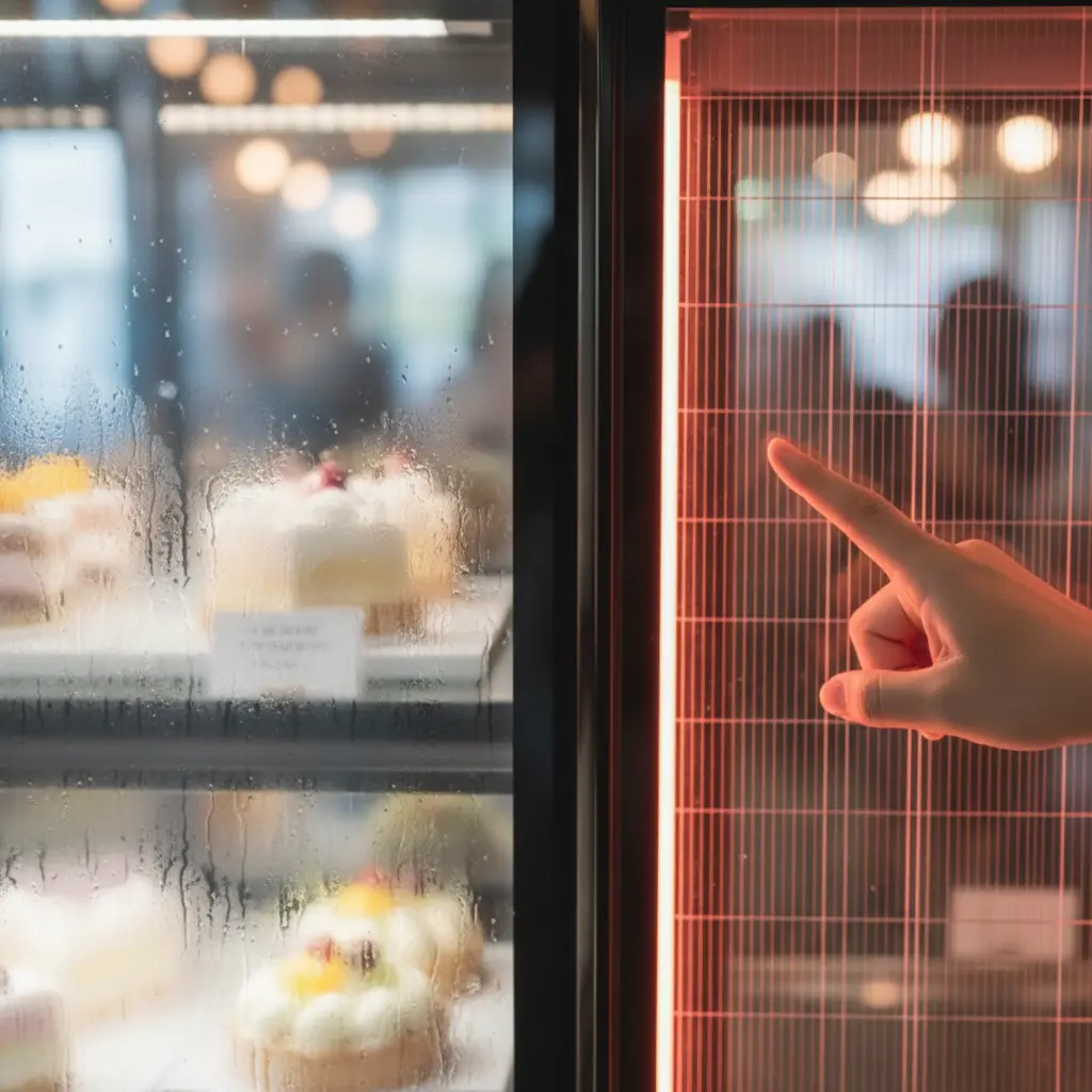 디저트냉장쇼케이스 - 결로 없는 페어유리