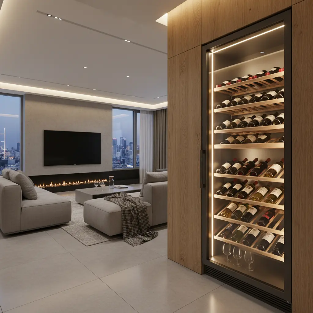 와인보관진열장 - 와인 맛의 핵심 정온 유지