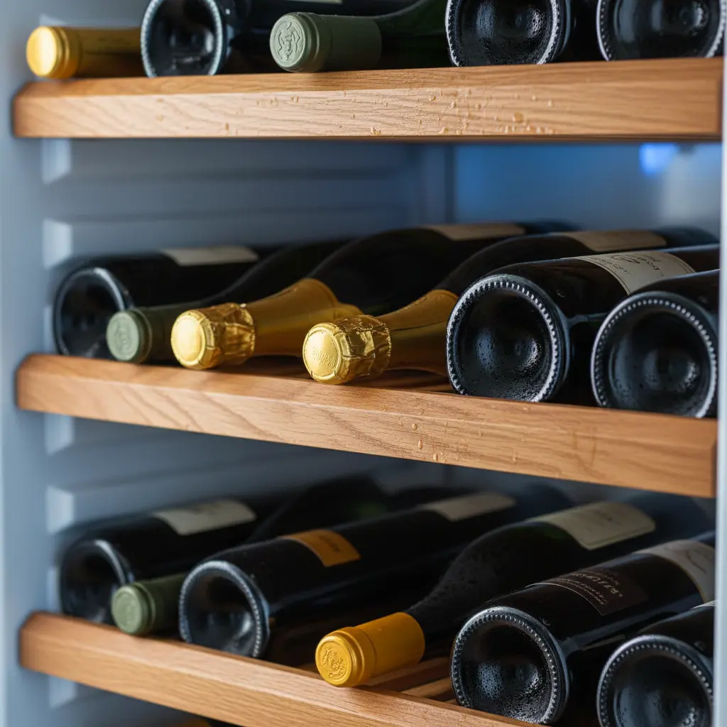 와인보관진열장 - 원목 선반의 중요성