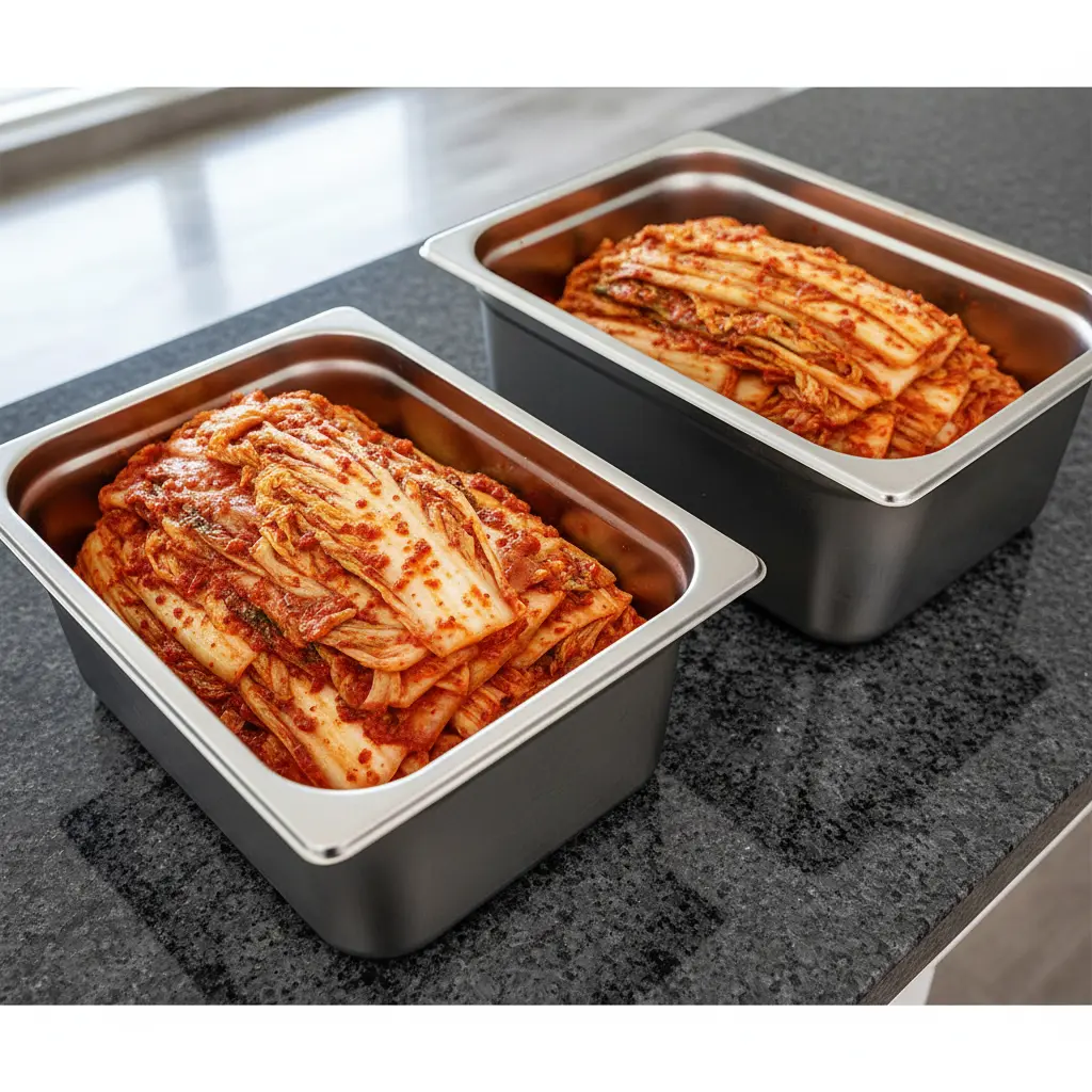 반찬밧드냉장고 - 4인치 vs 6인치 깊이