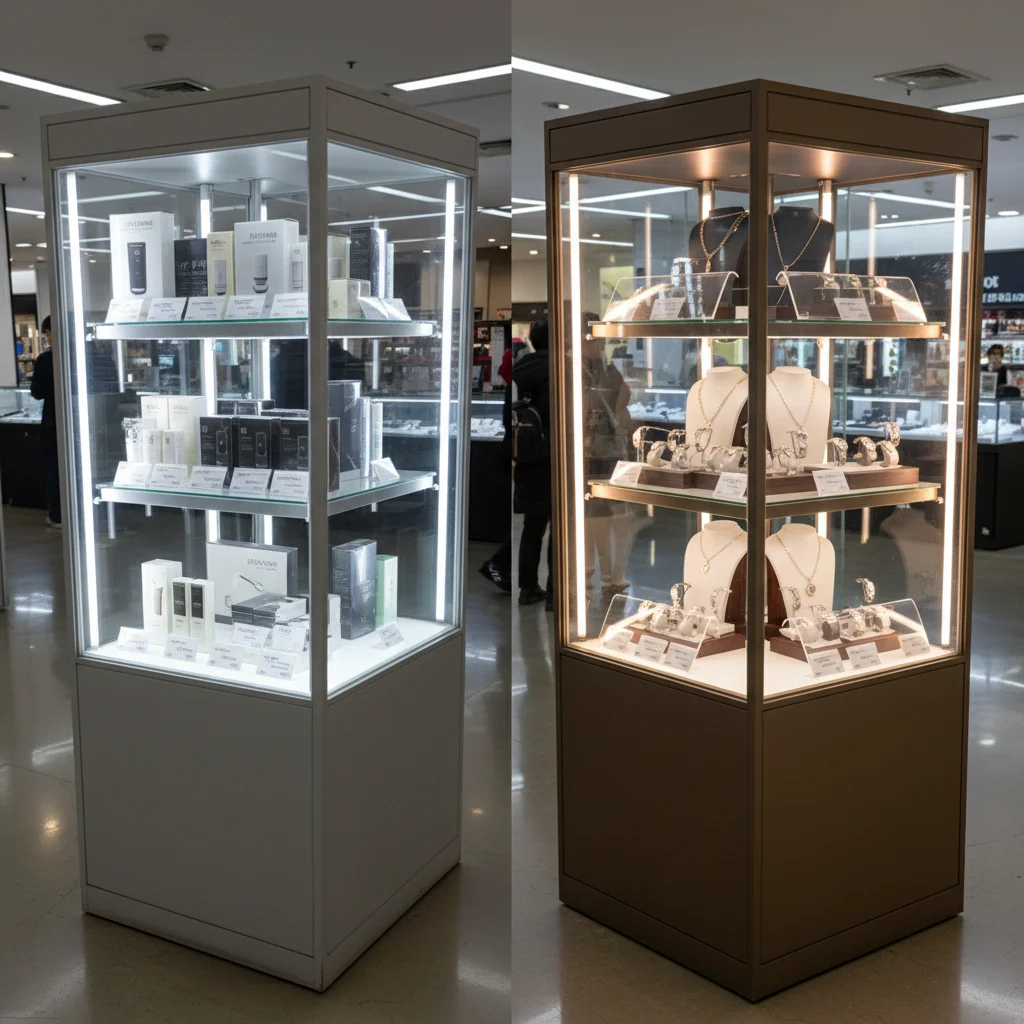 반찬밧드앞문쇼케이스 - 조명 하나로 매출이 달라진다