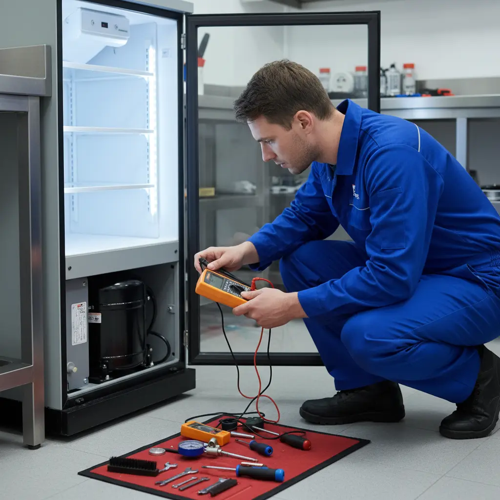 반찬보관LED쇼케이스 - 핵심 부품 점검