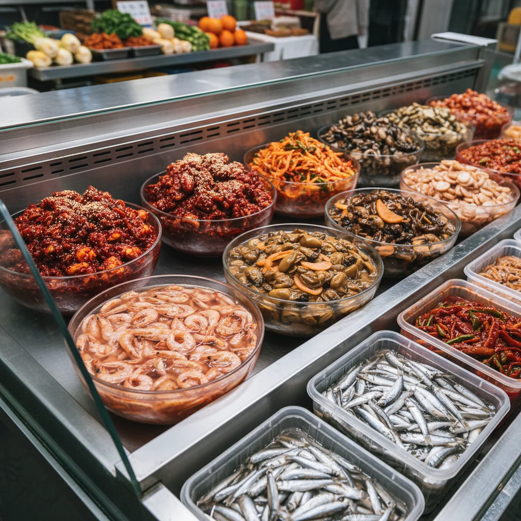 젓갈진열장 - 젓갈 신선도 유지의 핵심