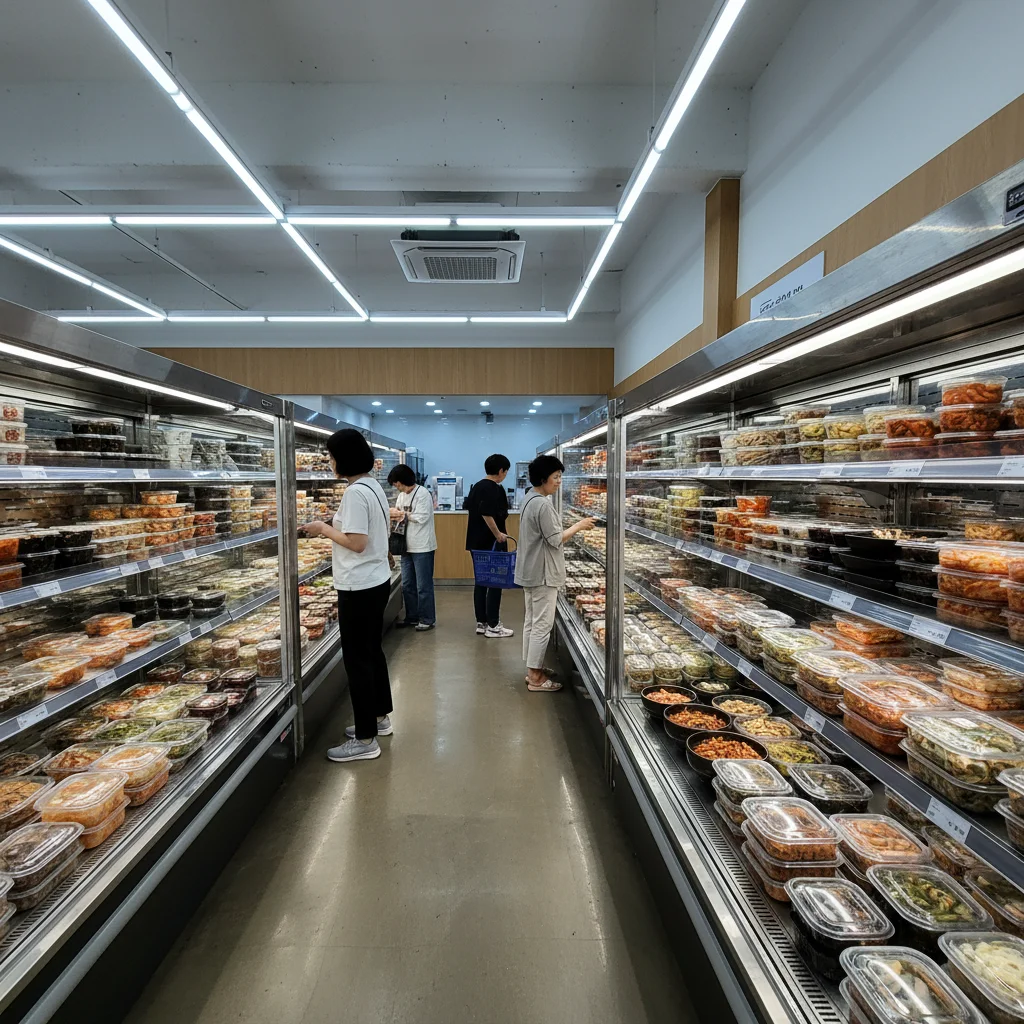 젓갈진열장 - 다양한 사이즈의 진열장