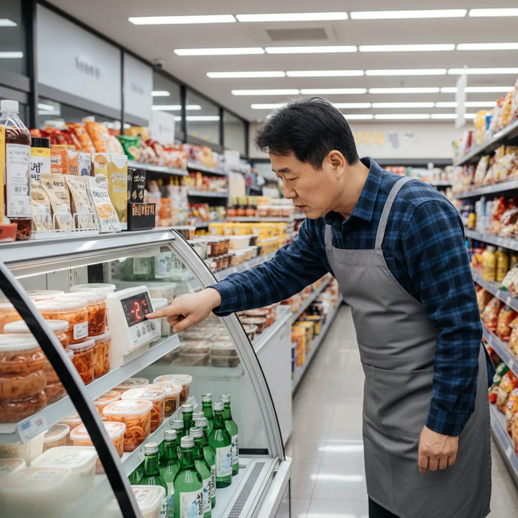 젓갈알루미늄쇼케이스 - 직냉식 온도 유지
