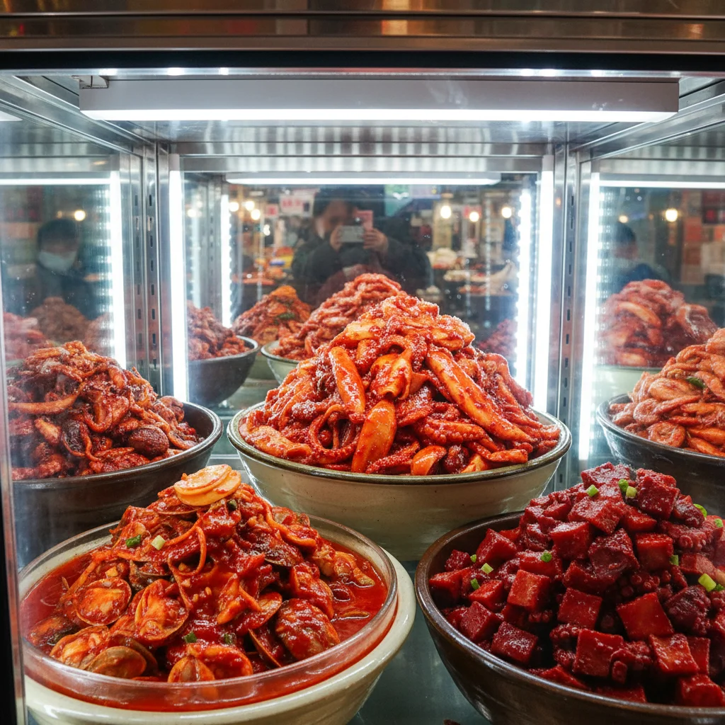 젓갈LED쇼케이스 - 매출 2배 젓갈 진열 비법