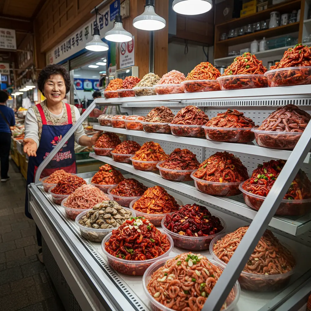 젓갈오픈쇼케이스 - 매출 오르는 젓갈 진열의 비밀