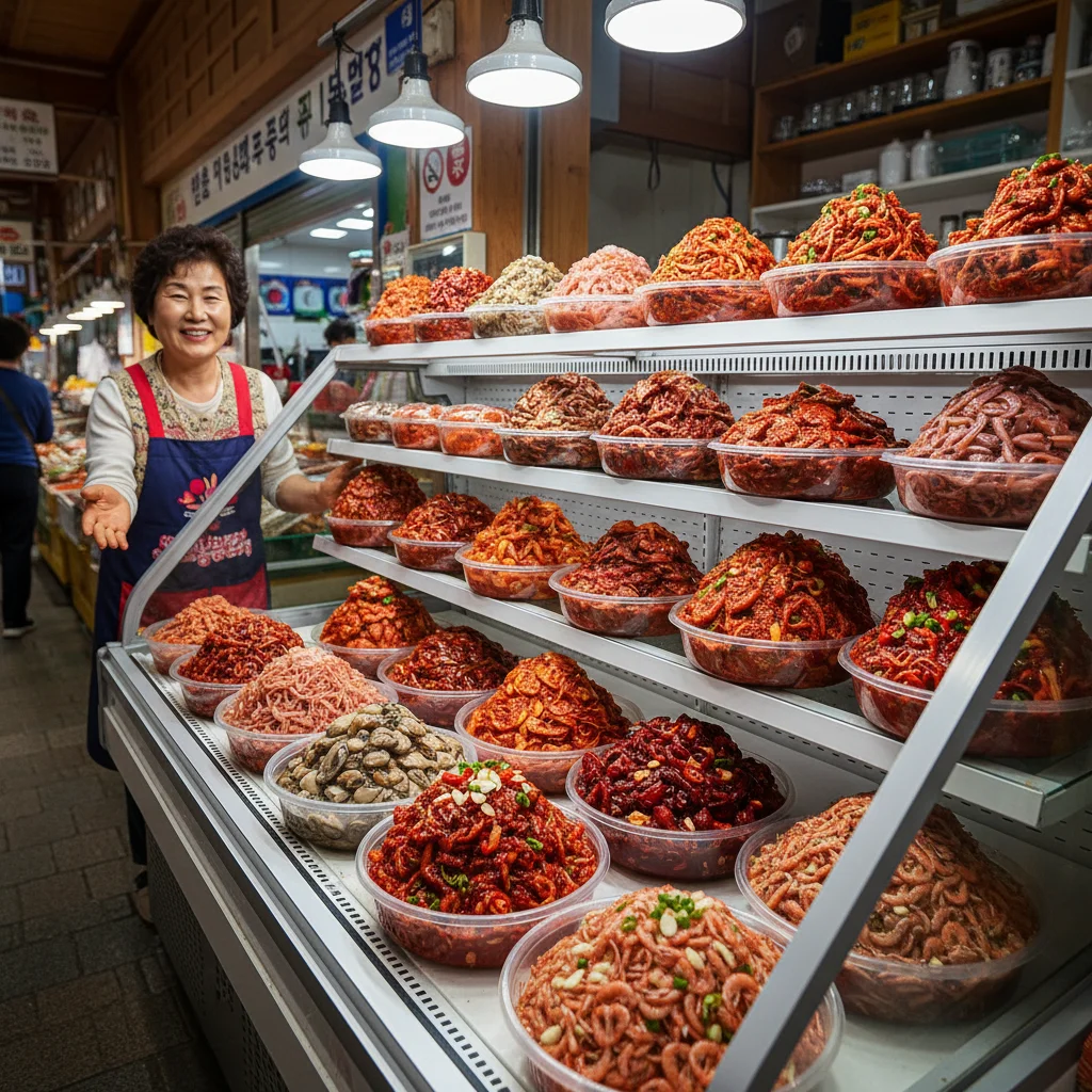 젓갈오픈쇼케이스 - 매출 오르는 젓갈 진열의 비밀