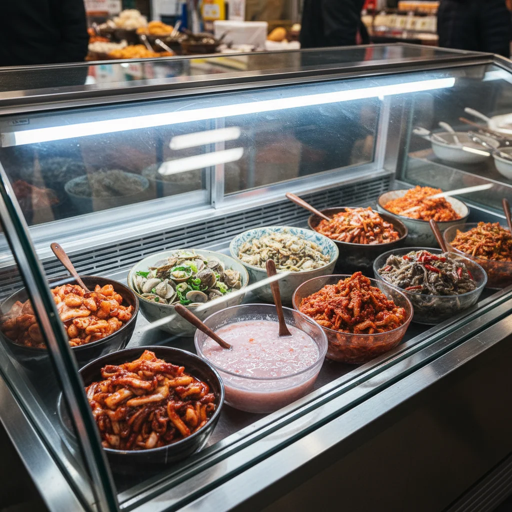 젓갈앞문쇼케이스 - 젓갈 신선도 유지 핵심