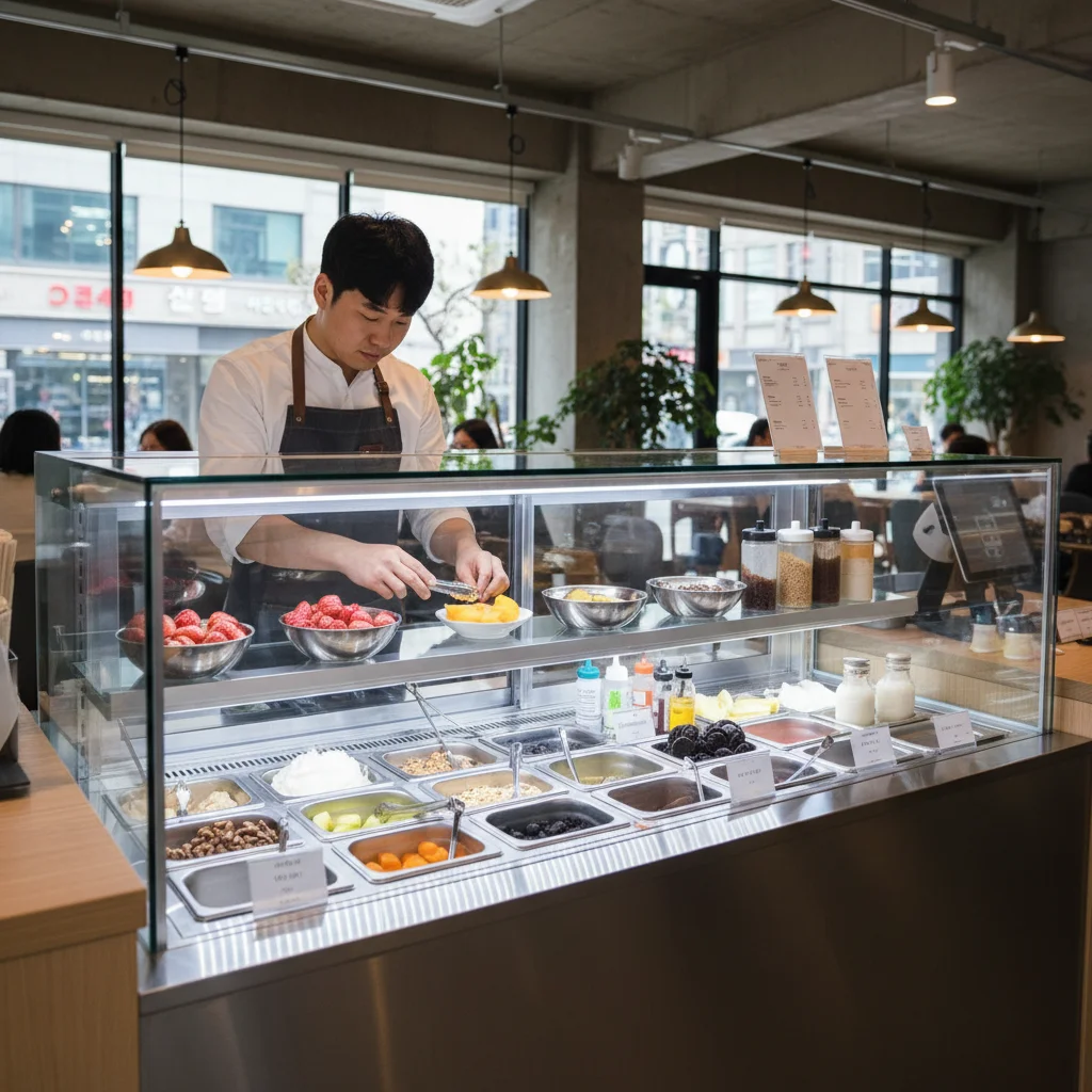 토핑LED쇼케이스 - 매출 오르는 진열 비법