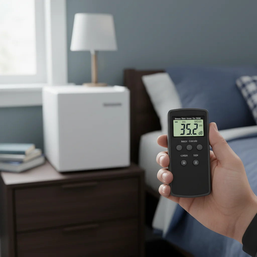미니냉장고 - 소음 측정 팩트체크