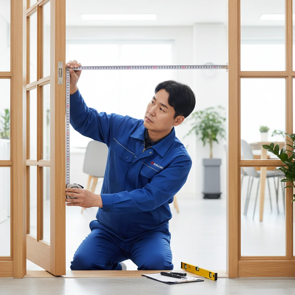 미니오픈다단쇼케이스 - 설치 공간 실측