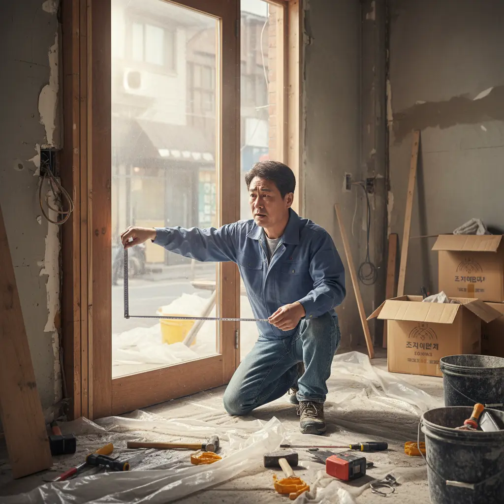 대형오픈쇼케이스 - 진입로 폭 900mm 확보 필수