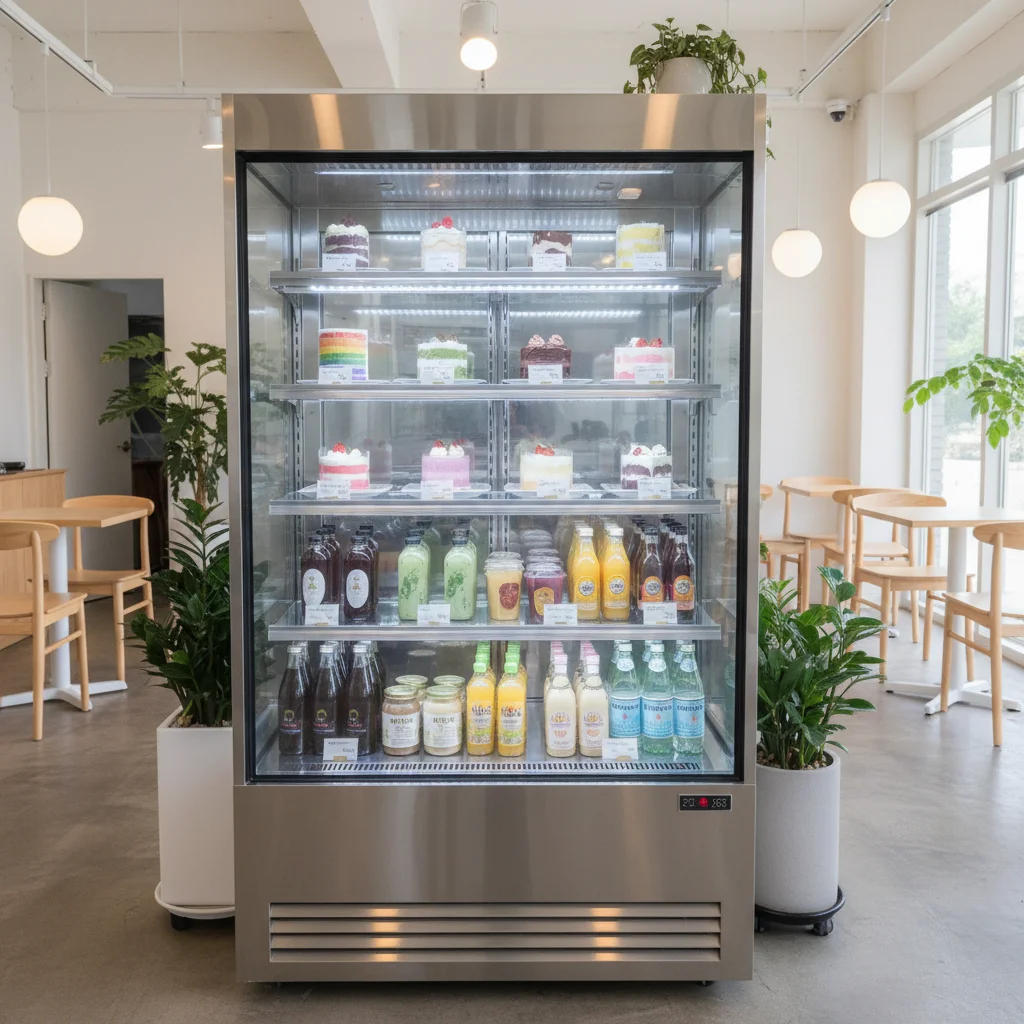 대형앞문쇼케이스 - 매장 분위기를 살리는 대형 쇼케이스