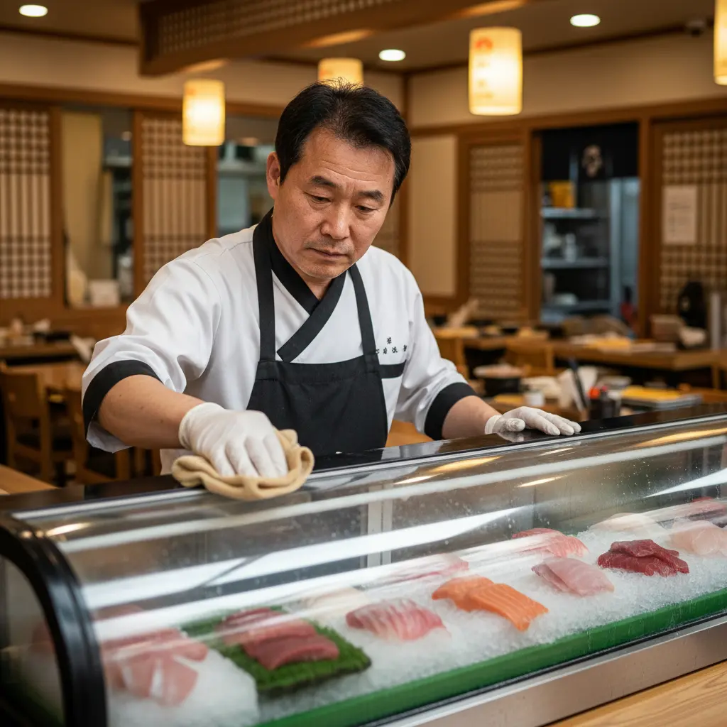 스시냉장고 - 꼼꼼한 성에 관리