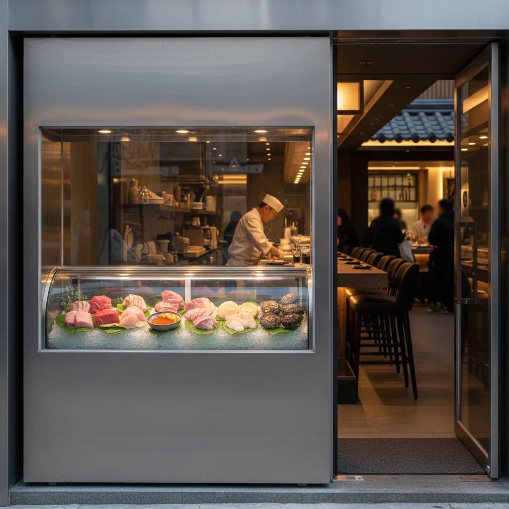스시앞문쇼케이스 - 2026년형 스시 쇼케이스