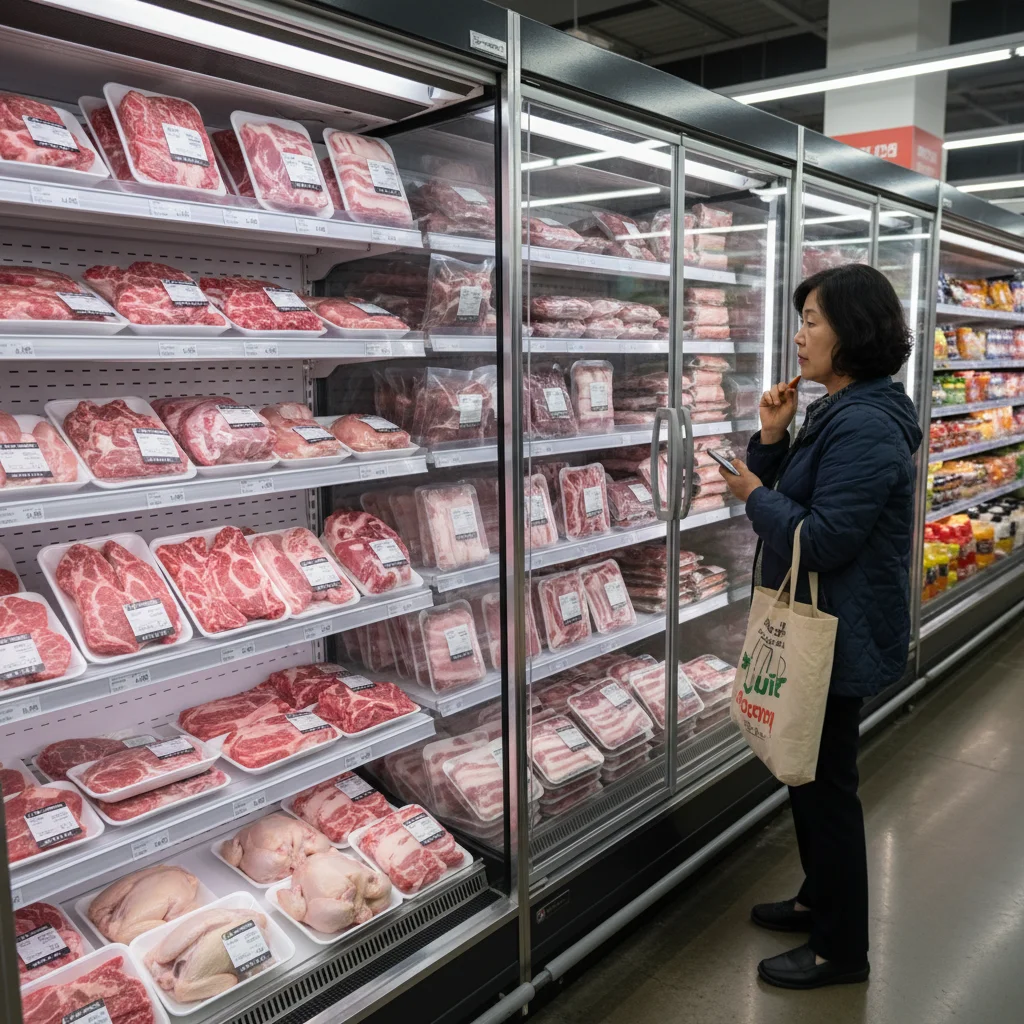 정육점냉장쇼케이스 - 직냉식과 간냉식의 차이