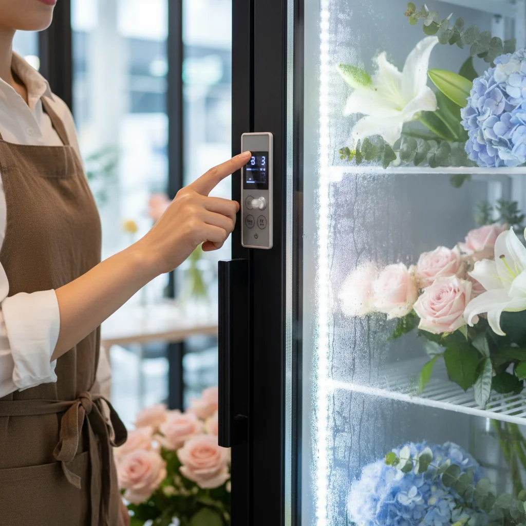 꽃집알루미늄쇼케이스 - 습도 조절이 핵심입니다