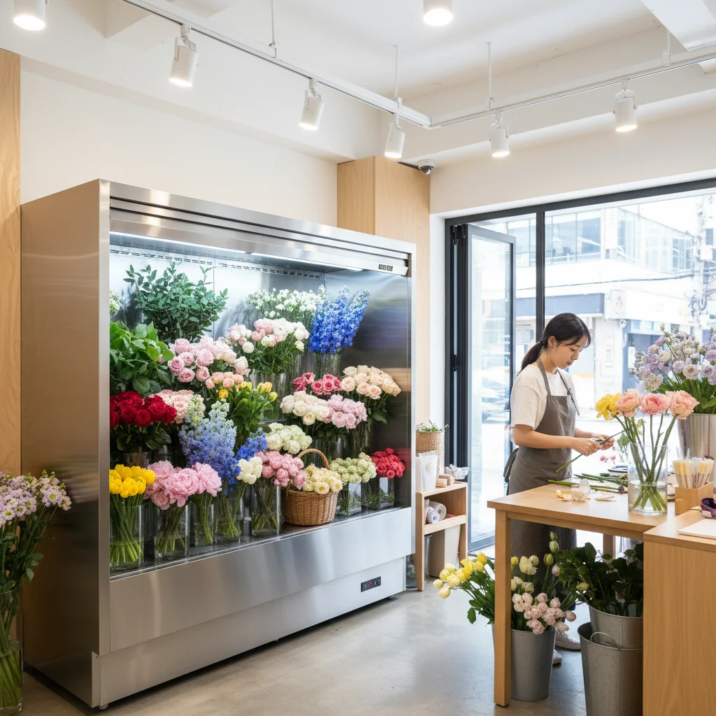 꽃집냉장쇼케이스 - 2026 꽃집 쇼케이스 트렌드