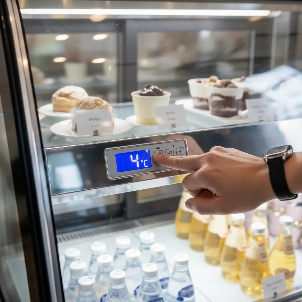 빵집알루미늄쇼케이스 - 적정 온도 유지가 생명