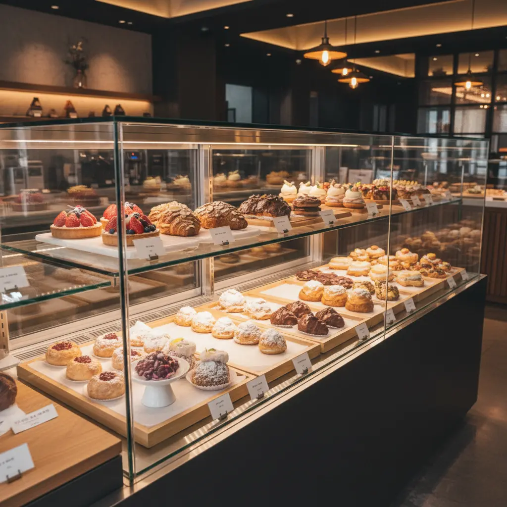 빵집오픈쇼케이스 - 프레임리스 디자인 예시