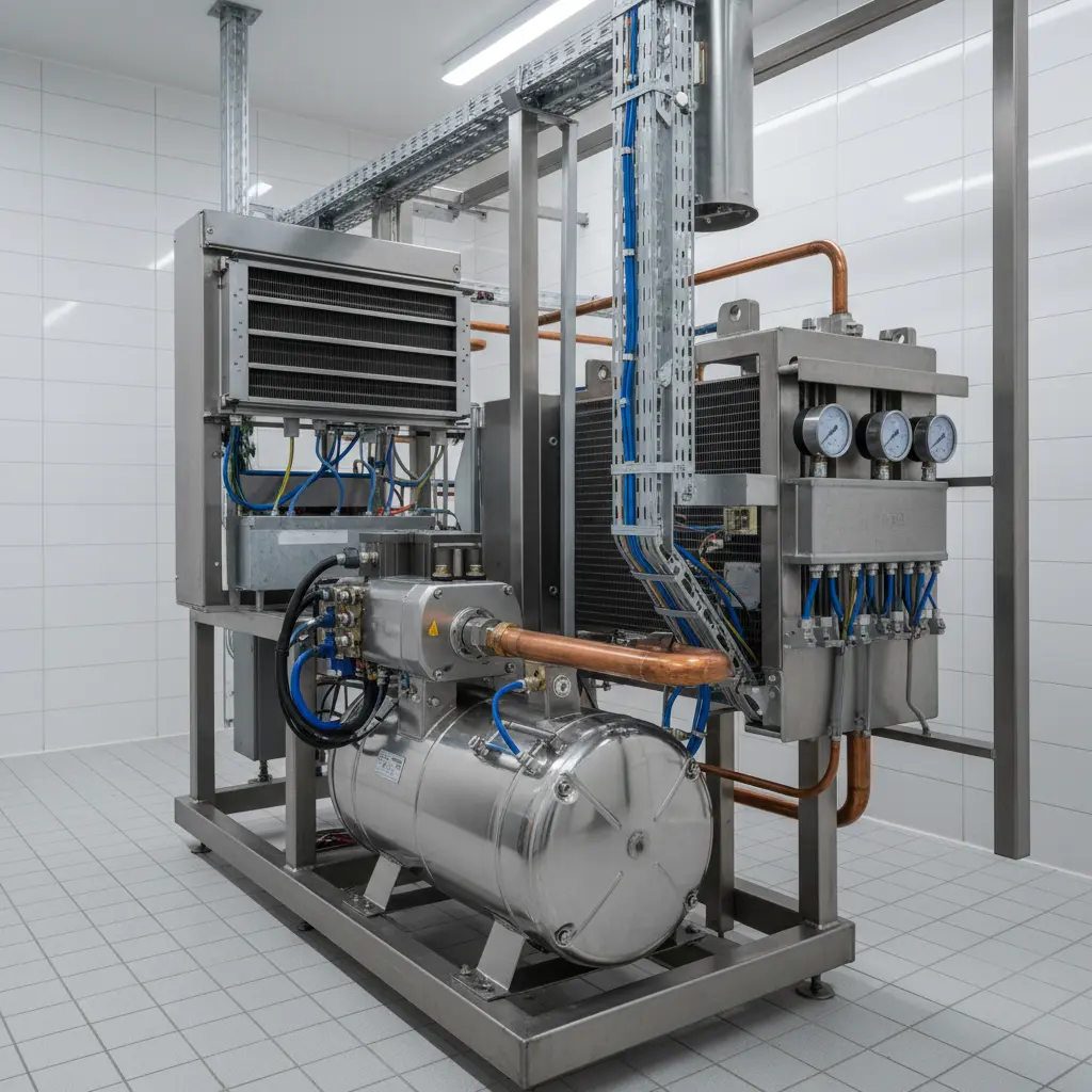 빵집앞문쇼케이스 - 쇼케이스 핵심 부품 엔진룸