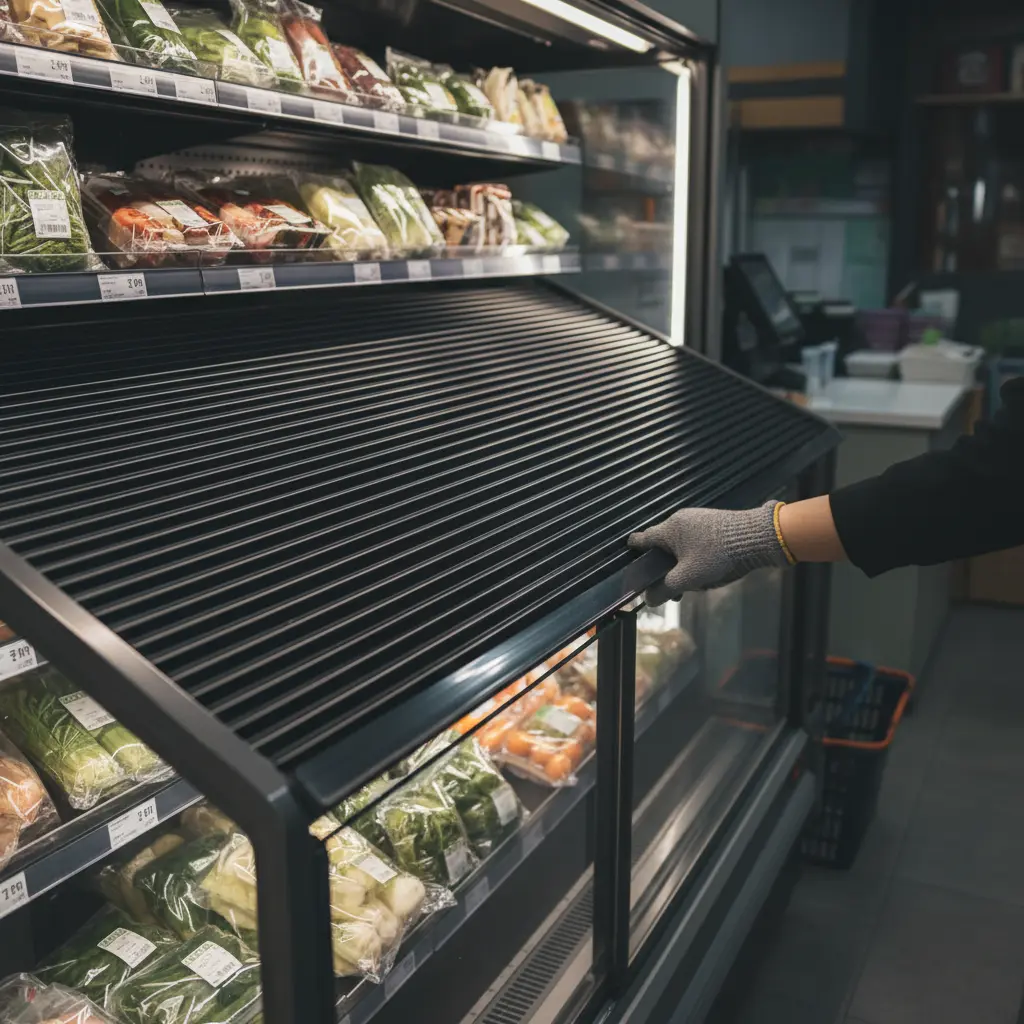 마트알루미늄쇼케이스 - 전기세 30% 절약 비법