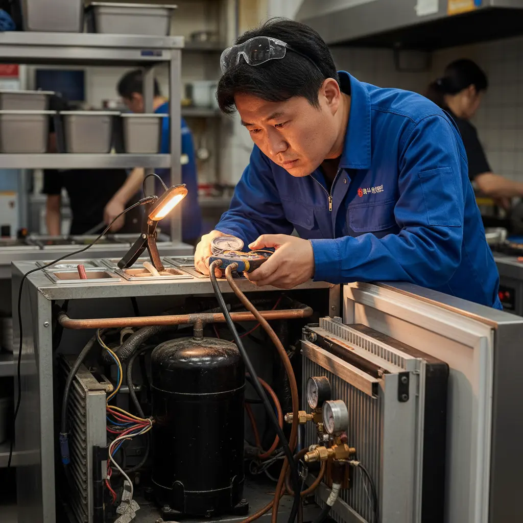 마트오픈다단쇼케이스 - 중고 쇼케이스 점검