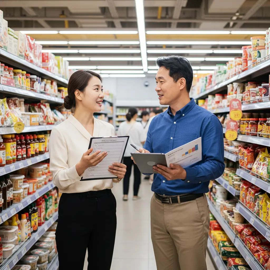 대형마트알루미늄쇼케이스 - 꼼꼼한 견적 확인