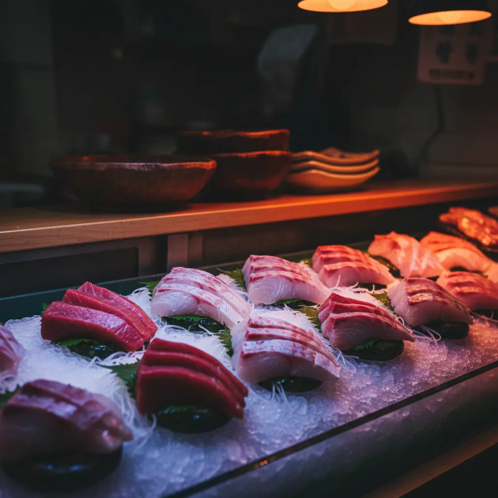 생선LED쇼케이스 - 붉은 살이 살아나는 마법