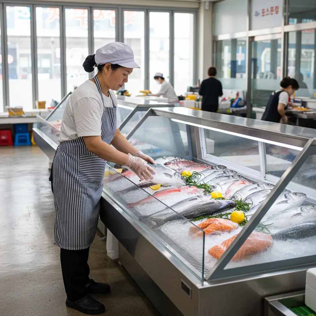 생선LED쇼케이스 - 우리 가게 딱 맞는 쇼케이스