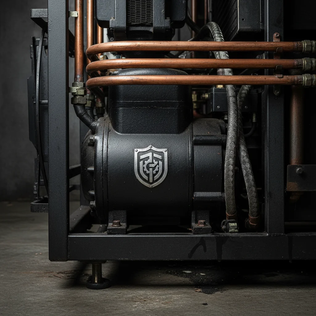 생선냉장쇼케이스 - 핵심 부품 콤프레셔