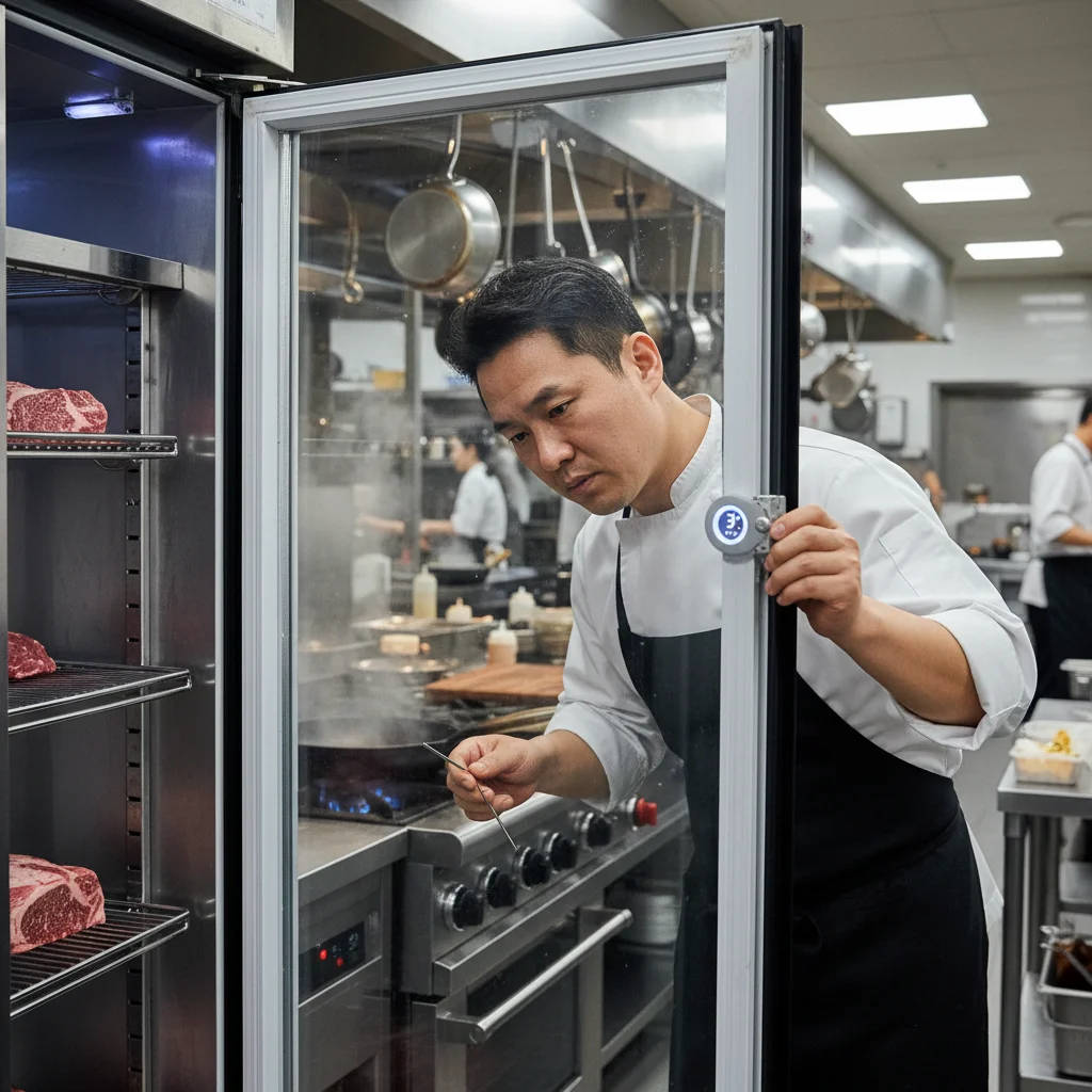 양념육냉장고 - 온도 관리가 고기 맛의 핵심